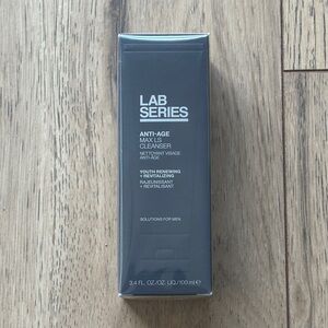 NWT Lab Series Anti-Age Max LS Cleanser Solution for Men 3.4 oz